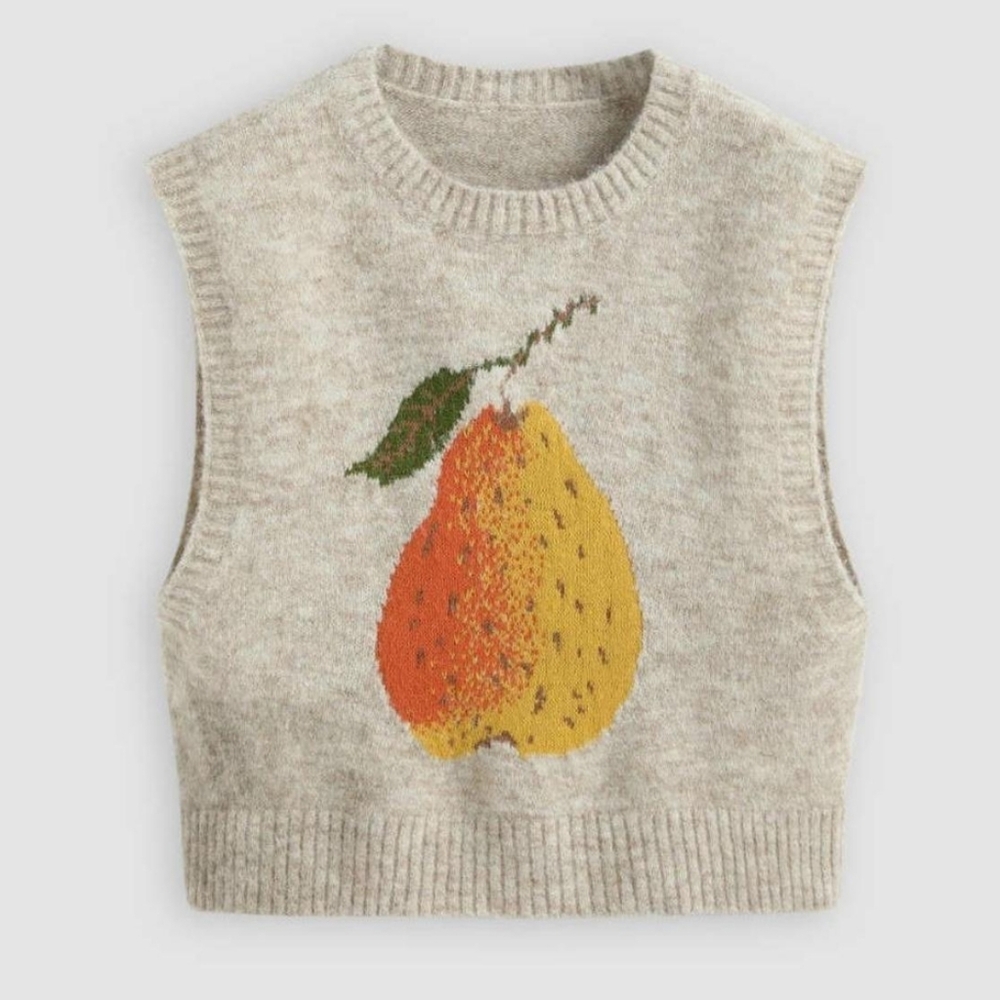 Cider Alpaca Wool Blend Sweater Vest Size Small In Grey - Picture 2 of 2